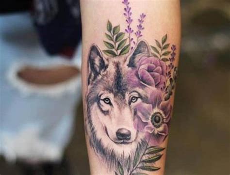 Tatuajes de lobos: 80 diseños para mujeres